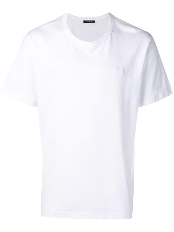 Acne Studios Nash Face T-shirt - White