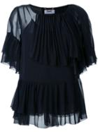 Muveil Layered Frill Blouse