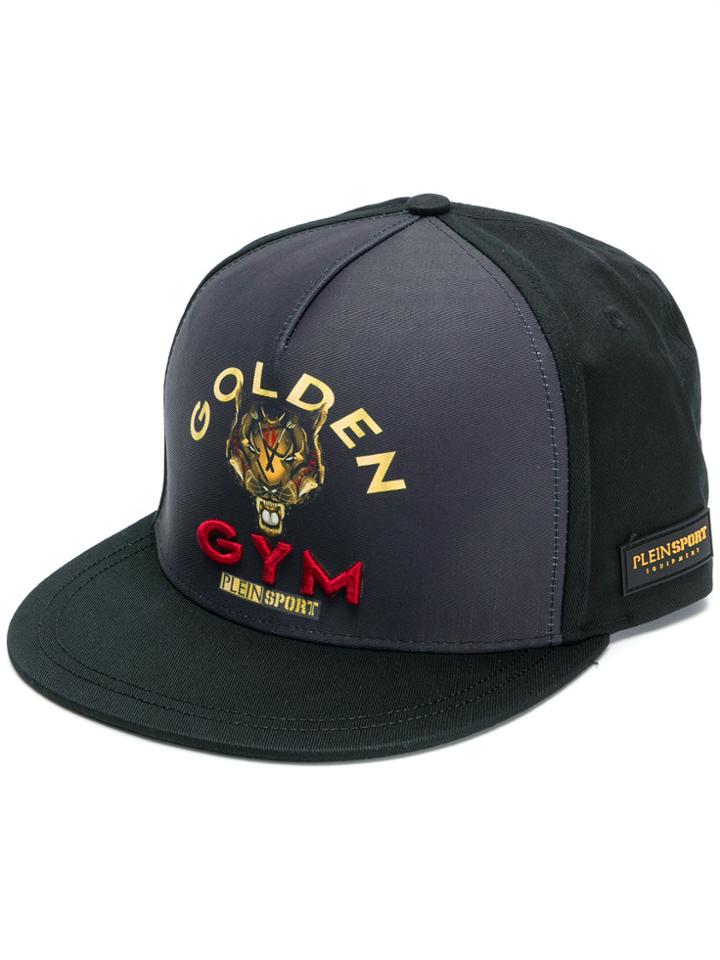 Plein Sport Golden Gym Cap - Black