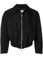 Namacheko Cropped Harrington Jacket - Black