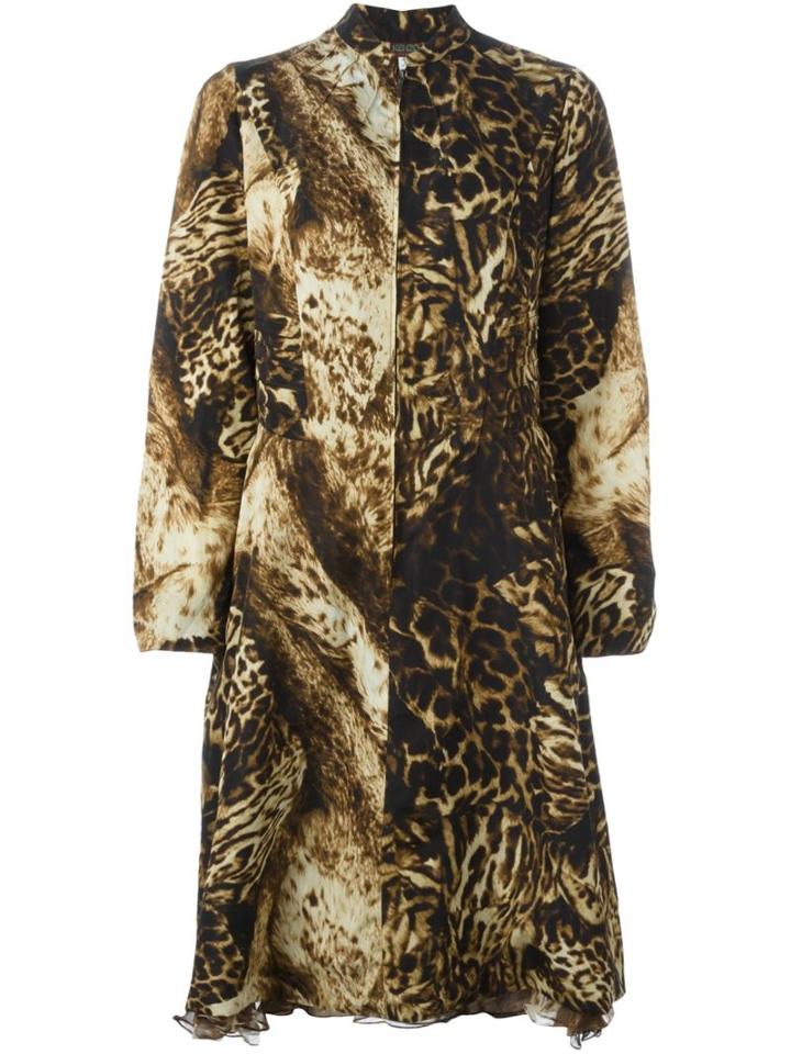 Kenzo Vintage Leopard Print Dress
