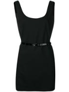 Dsquared2 Open Back Short Dress - Black