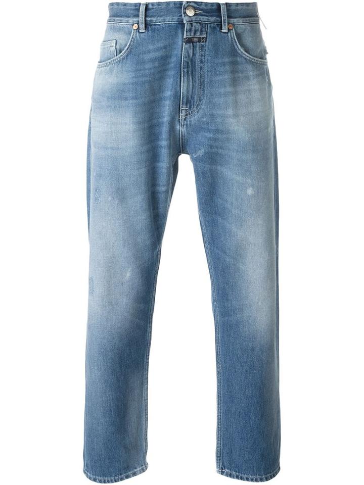 Closed Loose Fit Jeans, Men's, Size: 31, Blue, Cotton