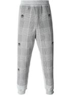 Alexander Mcqueen Checked Front Track Pants