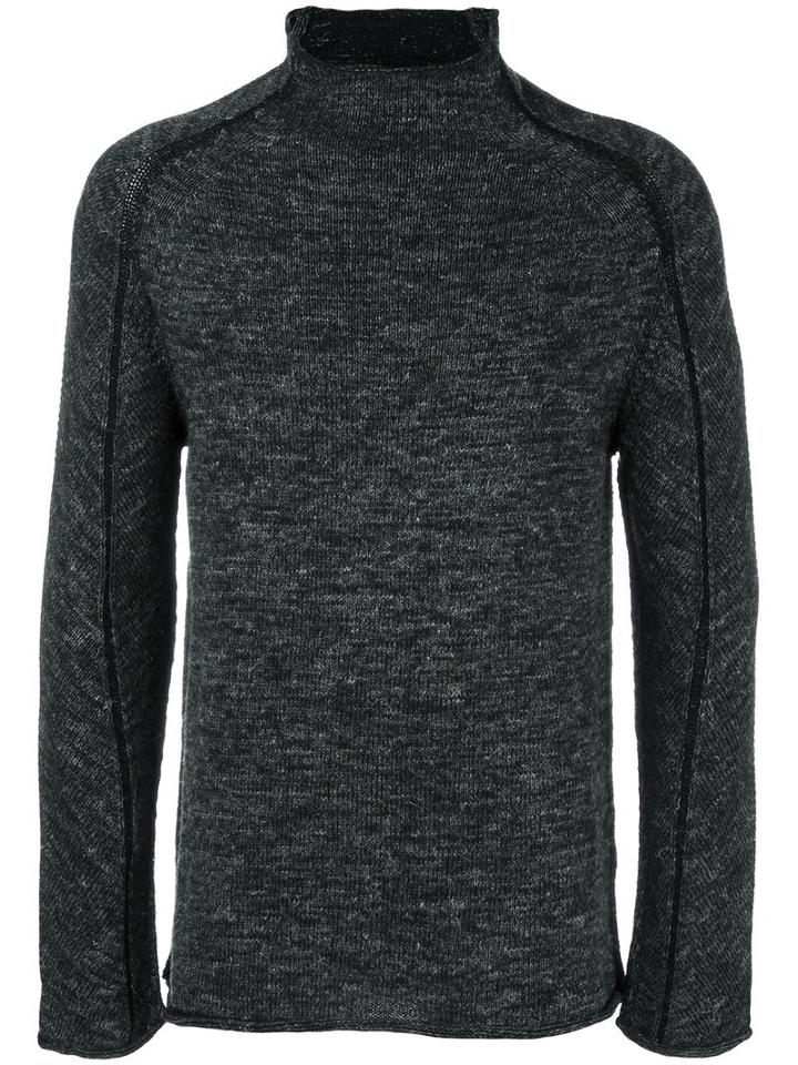 Transit 'futra' Jumper, Men's, Size: Medium, Grey, Viscose/wool/virgin Wool/linen/flax
