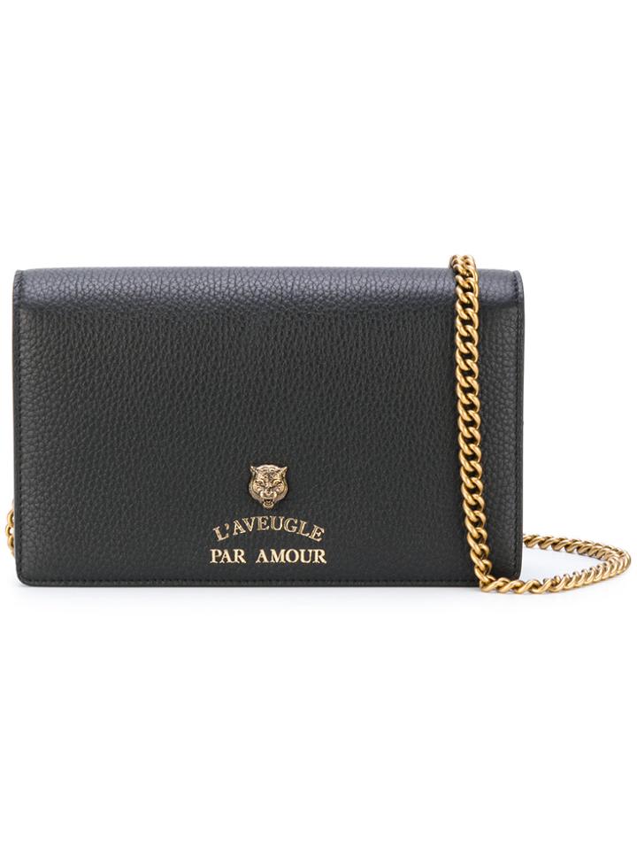 Gucci L'aveugle Par Amour Bag - Black