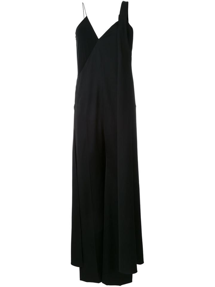 Esteban Cortazar Wide Leg Jumpsuit - Black