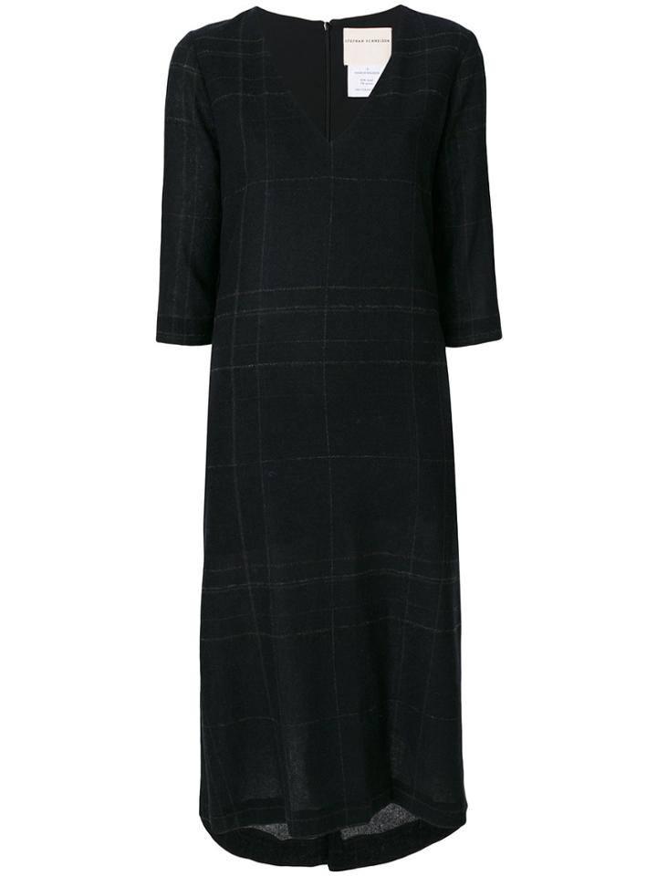 Stephan Schneider Plaid Dress - Blue