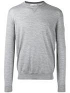 Brunello Cucinelli - Crew Neck Jumper - Men - Cashmere/virgin Wool - 58, Grey, Cashmere/virgin Wool