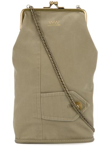 Waccowacco Hasp Shoulder Bag - Green