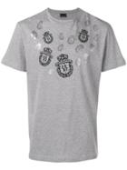 Billionaire Printed Logo T-shirt - Grey