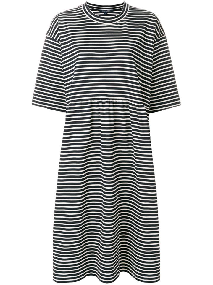 Sofie D'hoore Striped Oversized Midi Dress - Blue