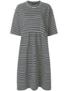 Sofie D'hoore Striped Oversized Midi Dress - Blue