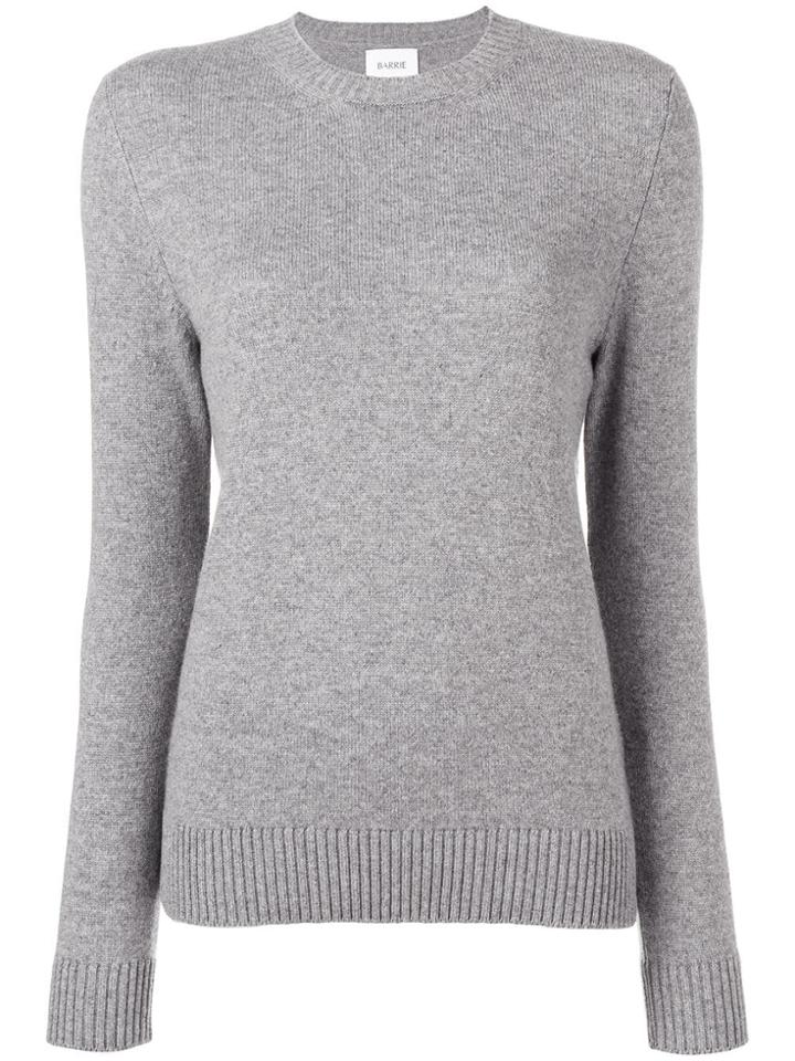 Barrie Crew Neck Jumper - Grey