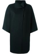 Harris Wharf London Oversized Coat, Women's, Size: Large, Black, Virgin Wool