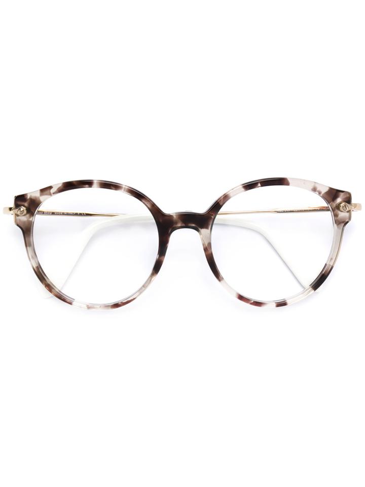 Miu Miu Eyewear Tortoiseshell Glasses - Brown