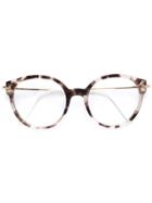 Miu Miu Eyewear Tortoiseshell Glasses - Brown