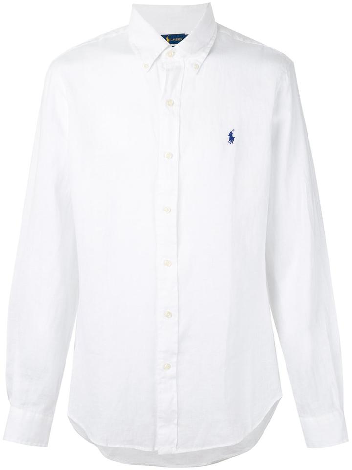 Ralph Lauren - Classic Shirt - Men - Linen/flax - Xl, White, Linen/flax