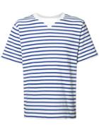Sacai - Striped T-shirt - Men - Cotton - 3, White, Cotton