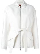 Moncler Gamme Rouge Padded Belted Jacket - White
