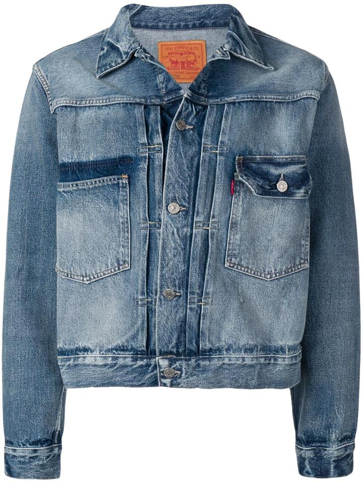 Levi's Stonewashed Denim Jacket - Blue
