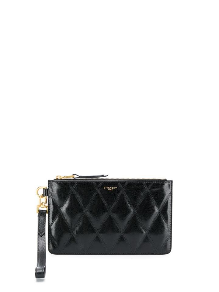 Givenchy Logo Quilted Wallet - Black