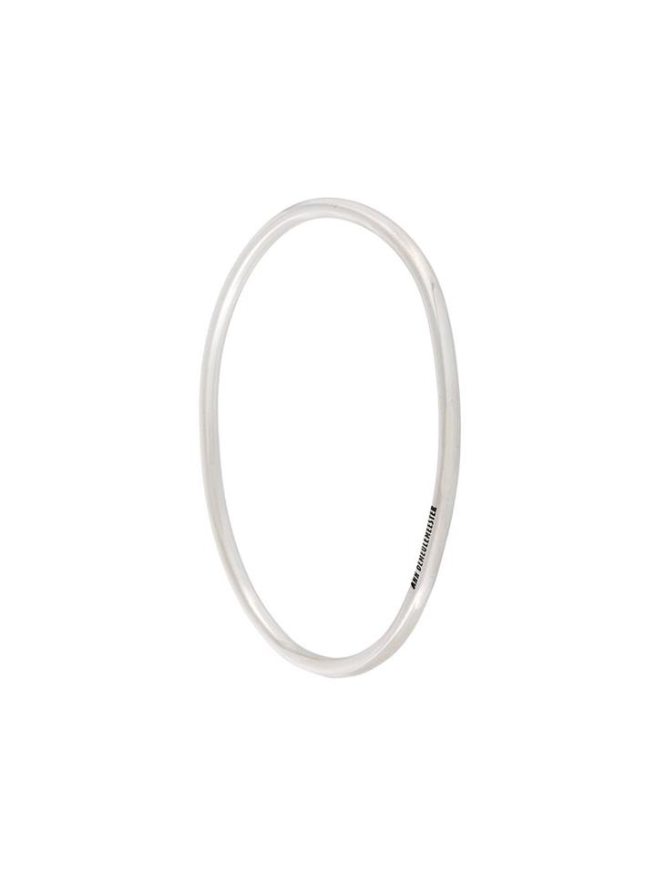 Ann Demeulemeester Logo Print Bangle