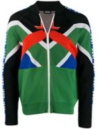 Diesel Colour Block Bomber Jacket - Black