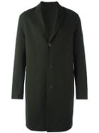 Plac Hand Finished Mid Coat, Men's, Size: Small, Green, Nylon/polyester/wool
