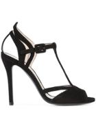 Olivier Theyskens Strappy Peep Toe Pumps - Black