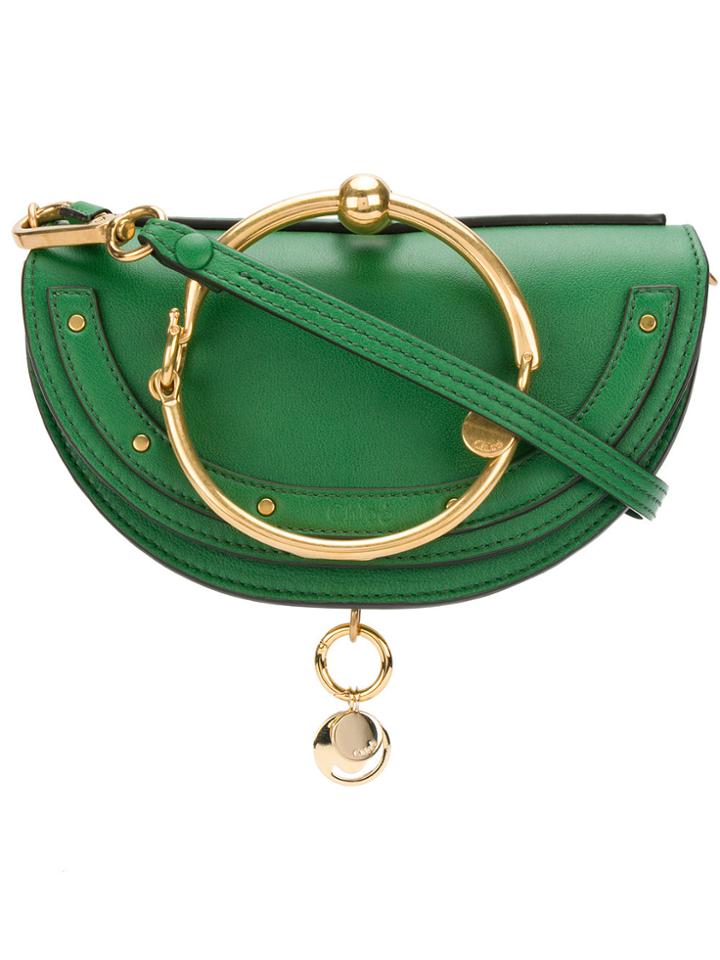 Chloé Nile Minaudière Bag - Green