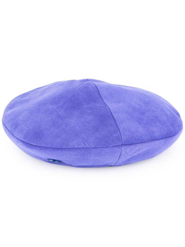 Maison Michel New Billy Beret - Blue