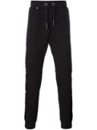 Philipp Plein 'last Dance' Track Pants, Men's, Size: Small, Black, Cotton