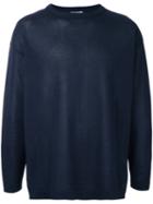 En Route - Blurry Pattern Sweatshirt - Men - Paper/nylon - 2, Blue, Paper/nylon