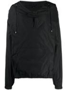 Vivienne Westwood Anglomania V-neck Hooded Jacket - Black