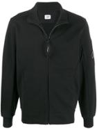 Cp Company Lens Zip-up Sweatshirt - Black