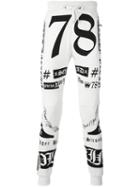 Philipp Plein - Olive Track Pants - Men - Cotton - L, White, Cotton
