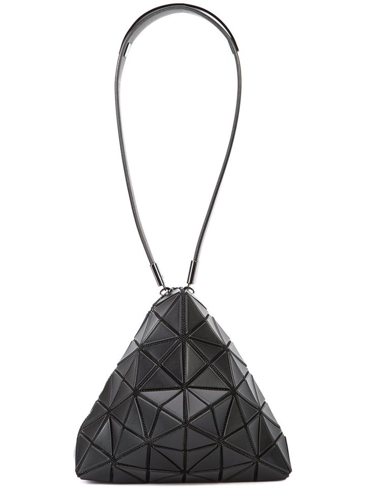 Bao Bao Issey Miyake Diamond Clutch, Women's, Black, Pvc