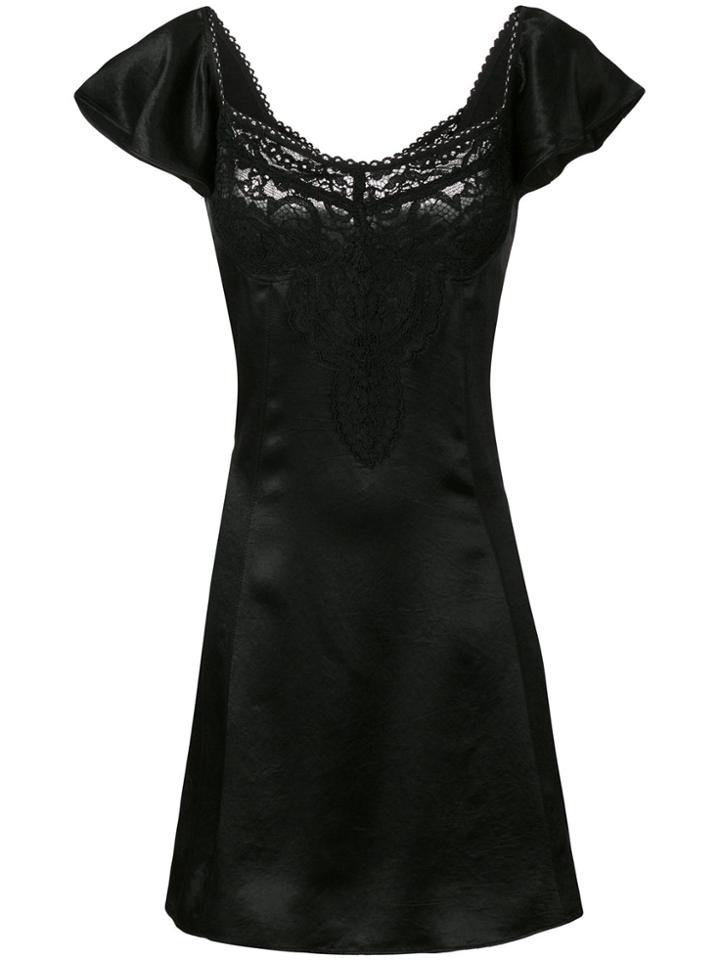 Mcq Alexander Mcqueen Lace Trimmed Dress - Unavailable