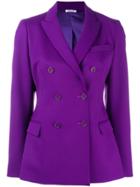 P.a.r.o.s.h. Double Breasted Blazer - Pink & Purple