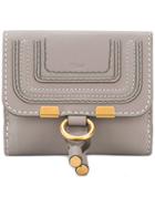 Chloé Marcie Flap-over Wallet - Grey