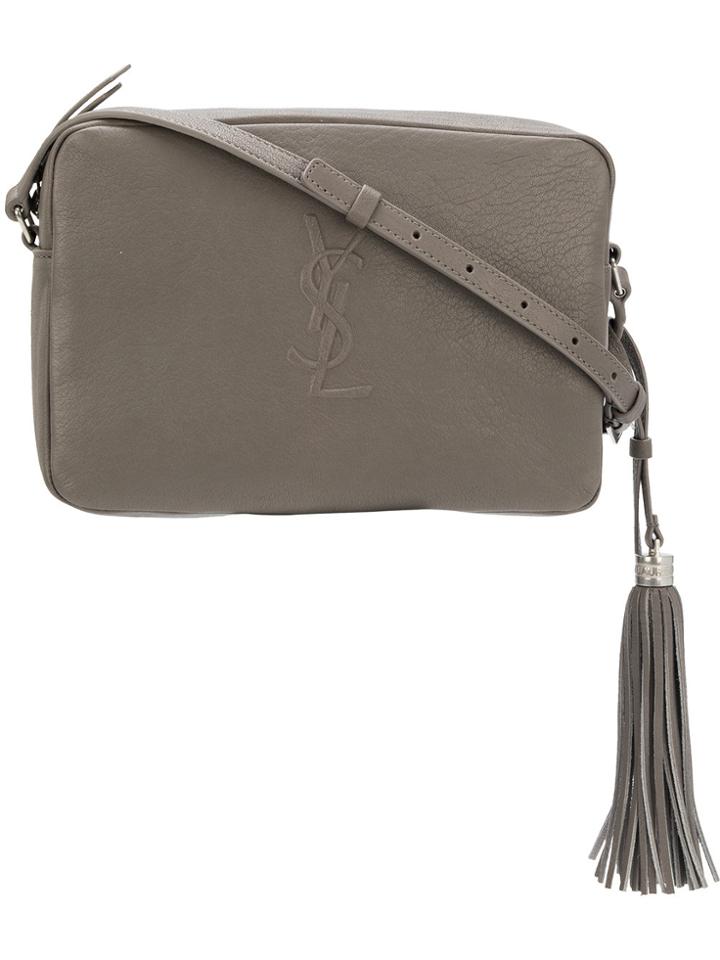 Saint Laurent Lou Camera Bag - Grey