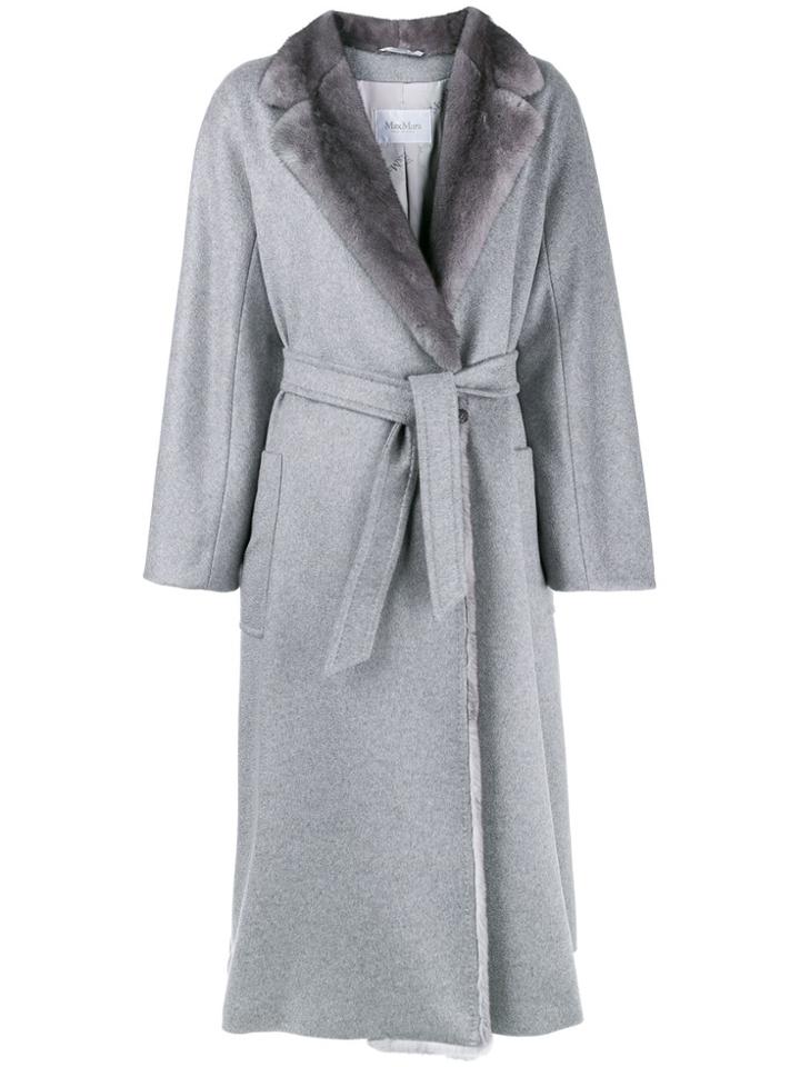 Max Mara Berbice Coat - Grey