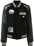 Coach Space Varsity Jacket - Black