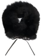 Woolrich Fox Fur Ring Scarf