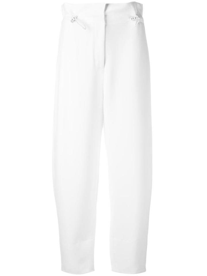 Stella Mccartney Benni Trousers, Women's, Size: 38, White, Spandex/elastane/acetate/viscose