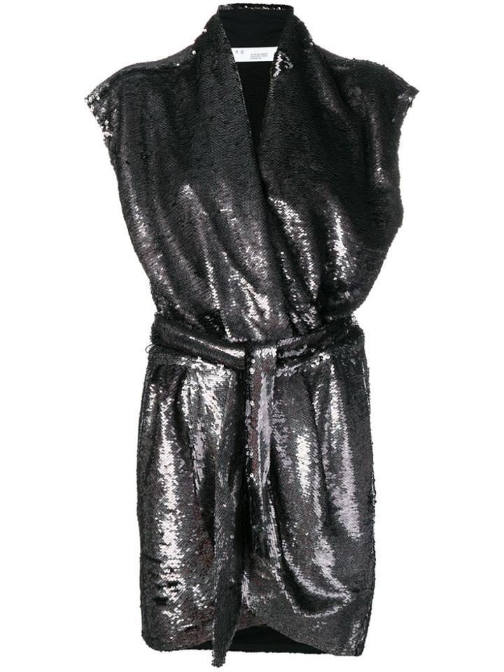 Iro Sequin Dress - Black