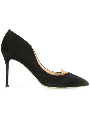 Giannico Pointed Toe Pumps