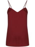 Tibi Mendini Twill Cami - Red