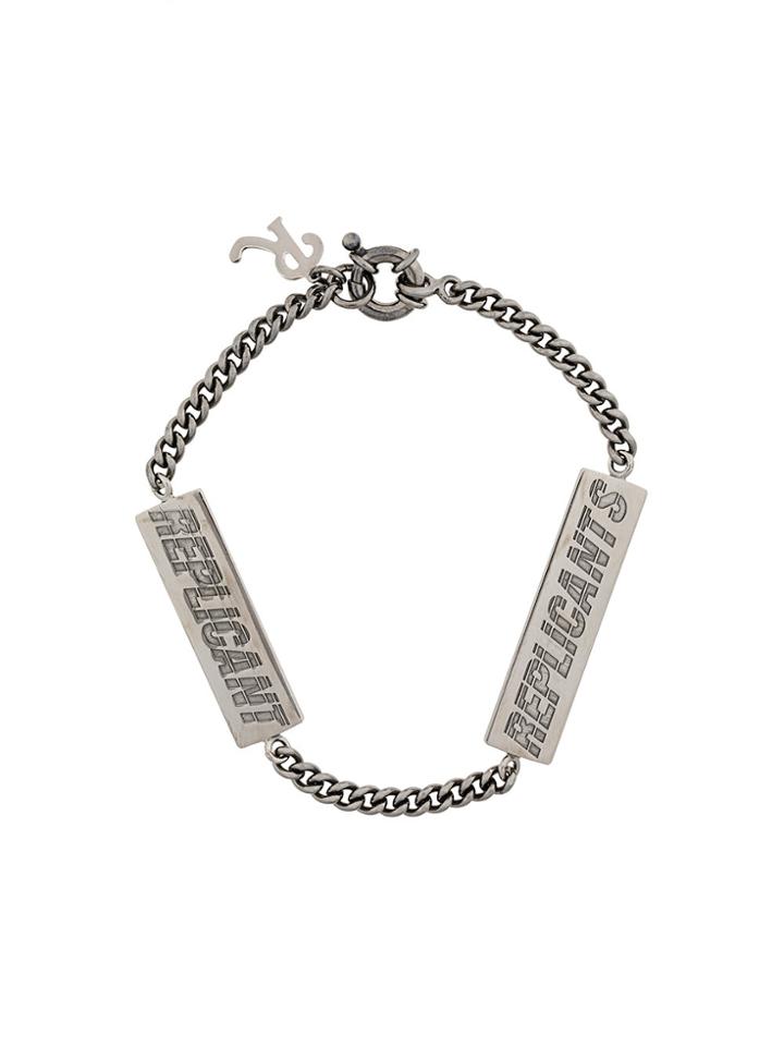 Raf Simons Chain Bracelet - Metallic